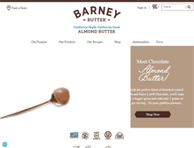 Tablet Screenshot of barneybutter.com